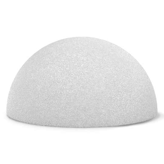 12 Pack: FloraCraft® CraftFōM Half Ball White, 10"